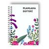 Çiçek Bahçesi Günlük Planlayıcı Defter - Daily Planner - Ders Çalışma Planlayıcı Defteri - Planlama