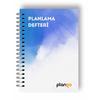 Mavi Suluboya Günlük Planlayıcı Defter - Daily Planner - Ders Çalışma Planlayıcı Defteri - Planlama